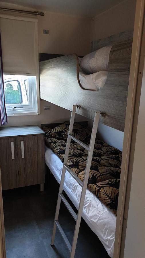 Mobil Home 6-8 Places Parcelle 4 Climatise Biville-sur-Mer Buitenkant foto