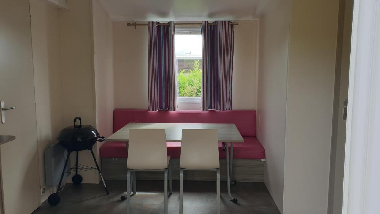 Mobil Home 6-8 Places Parcelle 4 Climatise Biville-sur-Mer Buitenkant foto
